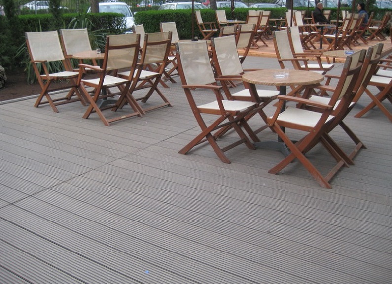 Декинг Holzhof Терраса кафе