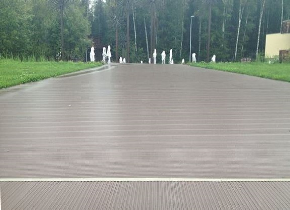 бесшовный декинг Holzhof